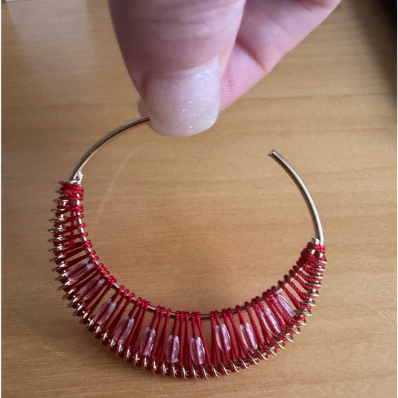 High-End Department Store Designer One of Kind Statement Earrings - Picture 3 of 3